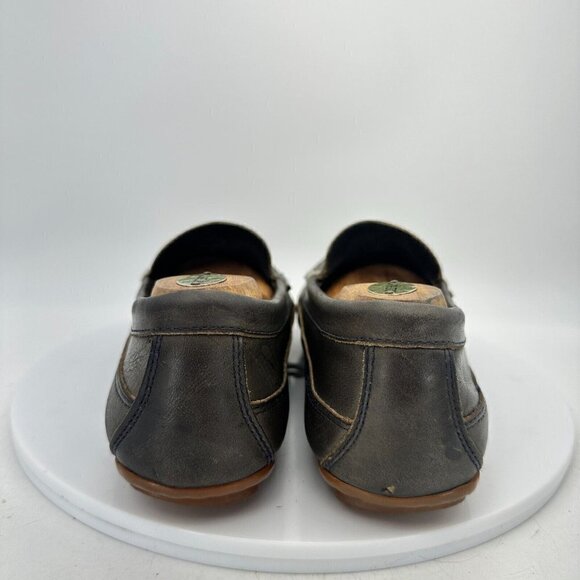 Allen Edmonds Interstate 90 Men Sz 9 Brown Leather Driving Moccasin Dress Shoes - Picture 6 of 14
